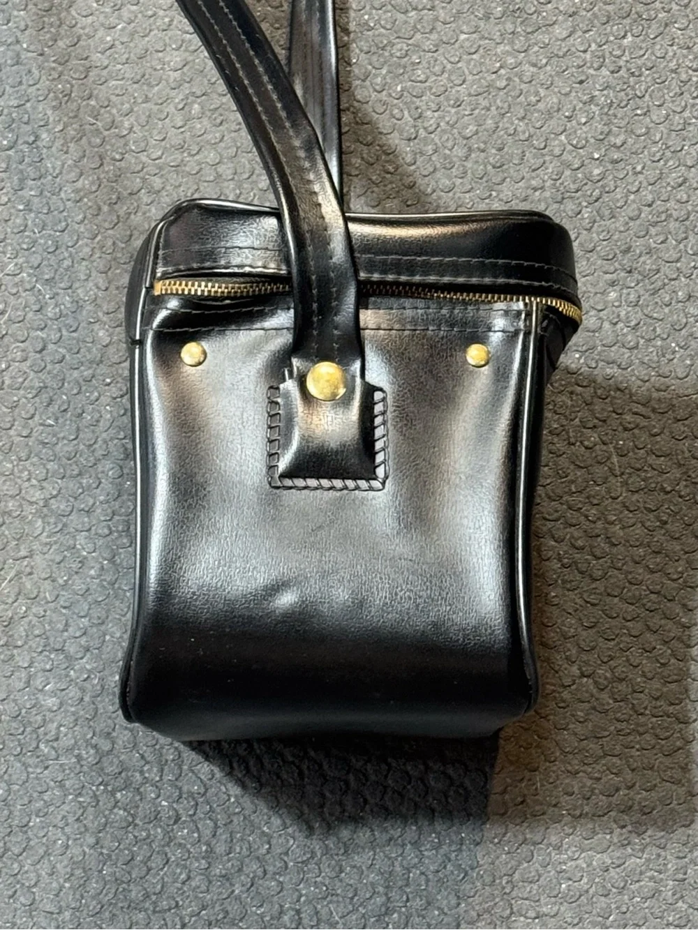 Vintage Late 1970s Kodak Leather Camera Bag